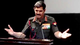 Don't clap, you are in uniform: Army chief to officers