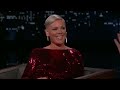 P!nk on Touring with Babies, Performing on the Side of a Building & Olivia Newton-John Tribute
