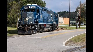 CaterParrott, NS, + Georgia Central Branchline Railfanning - November 2017