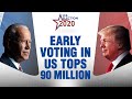 US early voting surges as Trump, Biden make late push | US Election 2020