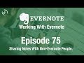 Working With Evernote | Ep75 | Sharing Meeting Notes