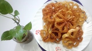 বাংলাদেশী ফুলঝুরি পিঠা বা সাঁচ পিঠা। Bangladeshi fuljhori pitha recipe.