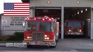 LACoFD Station 45 Full House Response