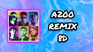 (Audio 8D) 🎧 A200 Remix - King Savagge, Luck Ra, Paulo Londra, Jairo Vera, Lit Killah (Audio Club)