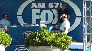 Petros and Money-Fox Sports Radio Dodger Stadium 8-20-12