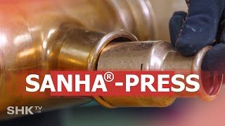 SANHA-Press Kupfer Pressfittings | SHK-TV Montage