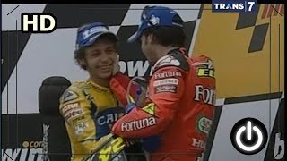 Seruu.. Fight Rossi VS Toni Elias