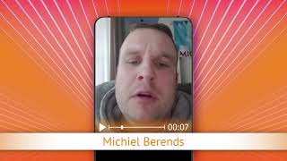 TV Oranje app videoboodschap - Michiel Berends