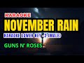 Guns N’ Roses - November Rain Karaoke Lower Key Nada Rendah Pria -2