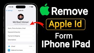 how to remove apple id without password