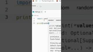 How to Generate a Random Number in Python #shorts #shortsvideo #coding