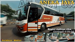 BEGINI JADINYA JIKA BERTEMU 3 BIS INI..‼️🔥 | Trip Aneka Jaya.  Surabaya - Madiun