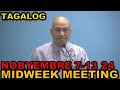 Tagalog Midweek Meeting NOBYEMBRE 11-17 2024