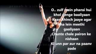 Yaaram with lyrics by Sunidhi Chauhan