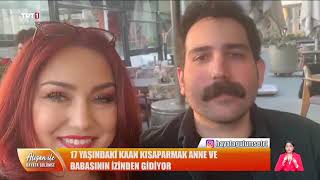 Fatih Kısaparmak, Şebnem Kısaparmak ve oğlu ile aile röportajım