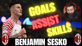 BENJAMIN SESKO ► Goals, Assists, Skills [Reaction]