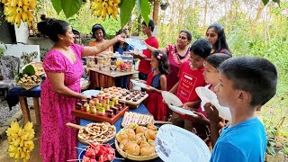 Village Style High Tea party | ගමේ හයි ටී එක | I organized a high tea party for the village children