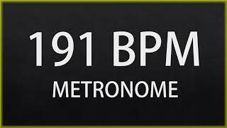 191 BPM - METRONOME