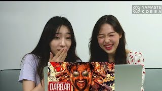 Darbar Trailer Reaction By KOREAN GIRLS