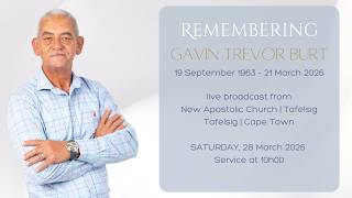 In Loving Memory | GAVIN BURT | 1963 - 2026