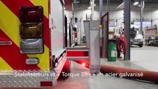 Camion incendie pompe-échelle 78', modèle VIPER de Rosenbauer