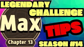 ARCHERO: CHAPTER #13! TIPS! LEGENDARY CHALLENGE SEASON 14!