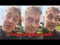 South African man on Cape Independence 