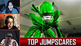 Alien: Isolation Top Twitch Jumpscares Compilation | Horror Games Best Moments