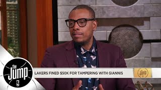 Paul Pierce shares conspiracy theories against the Lakers | The Jump | ESPN