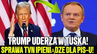 PILNE! TUSK W TARAPATACH! ADMINISTRACJA TRUMPA REAGUJE NA RZĄD 13 GRUDNIA!