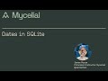 SQLite for Beginners: Dates
