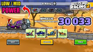 Hill Climb Racing 2 - HOW TO 30033 in New Team Event B-RALLY { BEAST = LOW/MID POWER ‼ }