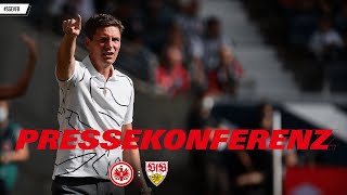 „Das schweißt uns nur noch mehr zusammen“ I Pressekonferenz nach Eintracht Frankfurt - VfB Stuttgart