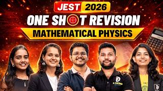 JEST 2026 Mathematical Physics One Shot Revision | Padekar Sir | D PHYSICS