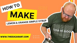 A simple syrup for cakes!