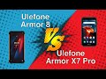 Ulefone Armor 8 vs Ulefone Armor X7 Pro