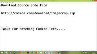 simple image crop using php