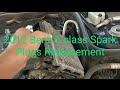 2012 Benz E Class Spark Plug Replacement...