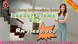 Bandar Utama | BU7 | 2.5 Storey Intermediate For Sale - OK Property