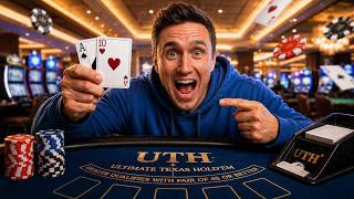 I Risked $1000 on Ultimate Texas Hold'em!
