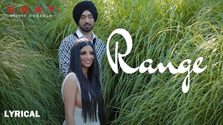 Range Lyric Video | Diljit Dosanjh | G.O.A.T. | Latest Punjabi Song 2020