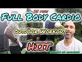 25 Min Full Body Cardio HIIT Workout With Upbeat Music |  Outdoor Workout No Equipment Needed