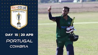 🔴 FanCode Portugal T10, Day 15 | Cricket Live Stream