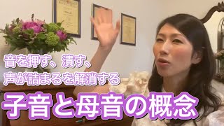 子音と母音の概念