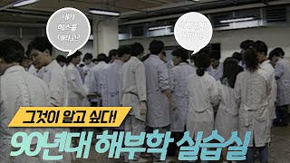 시체는 6구, 의대생은 전원 집합 1991년 의대 해부학 실습실 [깜놀 주의]