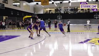 End of Practice Halfcourt 5-on-5 (9/29/17)