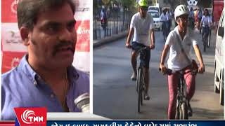 Inaugural Ride Joy e bike Cycling Café, Vadodara, Gujarat.