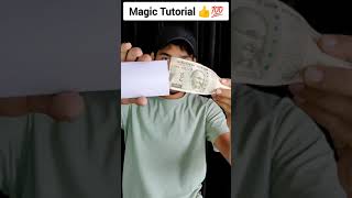 Note💵 magic trick Tutorial😱💯 ||#shorts #viral #ytshorts