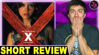 X (2022) Reviewed In 60 Seconds | New A24 Movie #Shorts