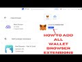 How to create crypto wallets with chrome browser extension